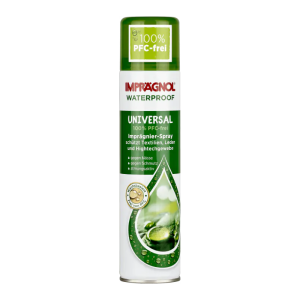 Uniwersalny impregnat bez PFC w sprayu do tekstyliów, skór i tkanin high-tech.